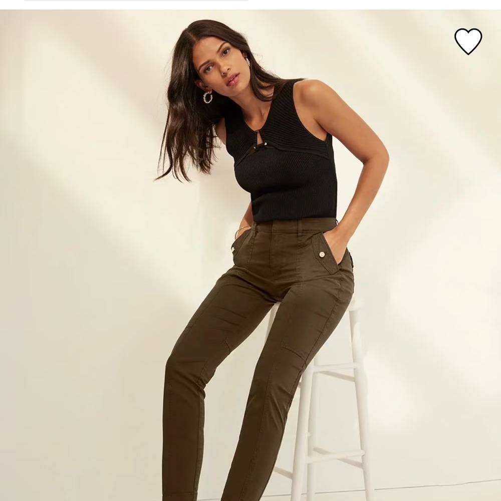 Pret pant White House Black Mart Olive Green